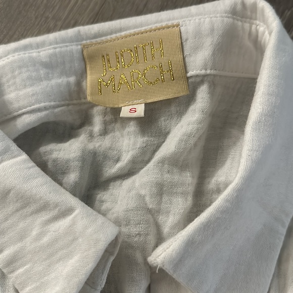 Judith March White Beach Bride Top - Picture 8 of 12